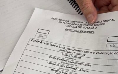 Auditores-Fiscais elegem novo presidente, diretores e conselheiros fiscais para o Sindifisco Nacional Florianópolis